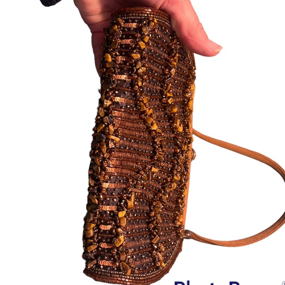 Sparkly Vintage Rodo Wrist Bag - Picture 3 of 5